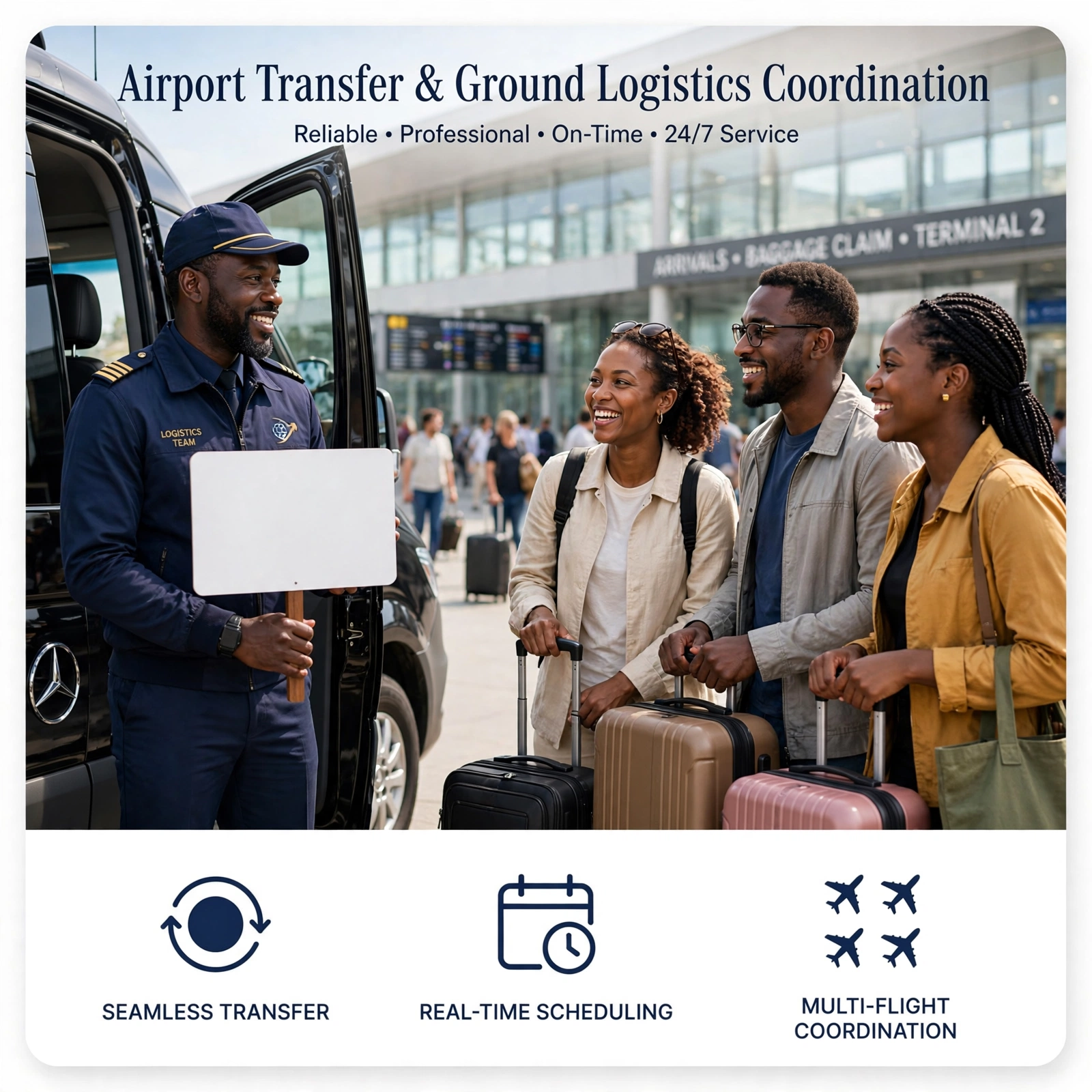 Airport Transfer & Ground Logistics Coordination
